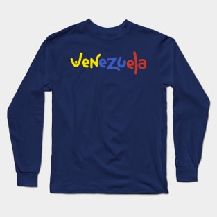 Marca Venezuela - Abierta al futuro Long Sleeve T-Shirt